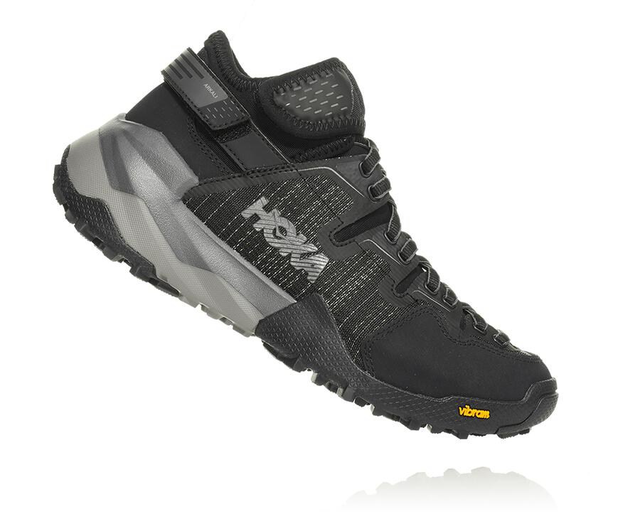 Hoka One One Womens Trail Shoes - Arkali - Black - YFAV56098